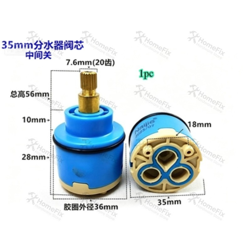 Kitchen Appliances Electronics - 1Pcs Ceramic Valve Core 28mm 35mm