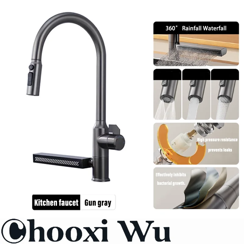 Kitchen Appliances Electronics - 304 Stainless Steel Kitchen Faucet with
