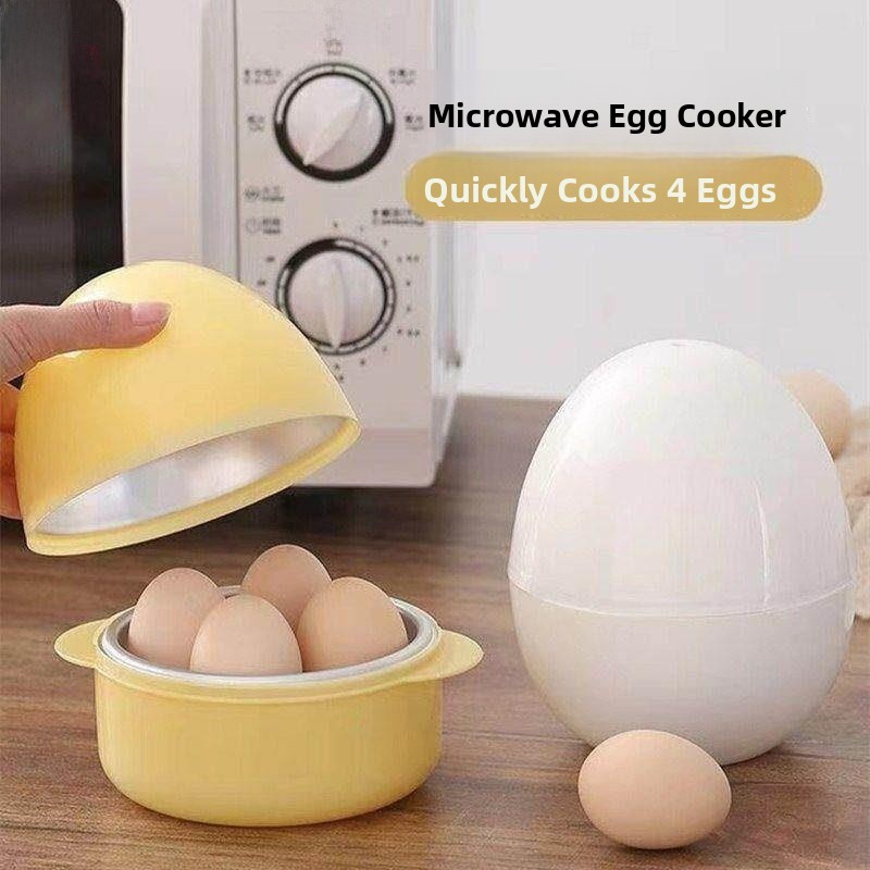 White Small Microwave Egg Cook - đánh giá và giá Kitchen Appliances Essentials