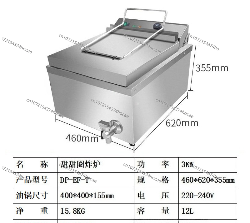 Large Capacity Constant Temper - đánh giá và giá Deep Fryer Stainless
