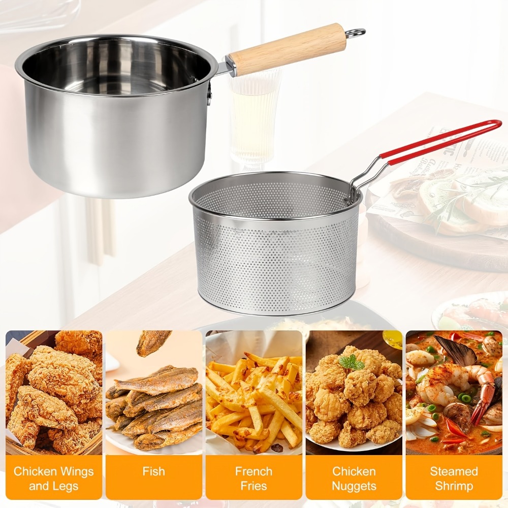 2.5L stainless steel deep frye - đánh giá và giá Deep Fryer Stainless