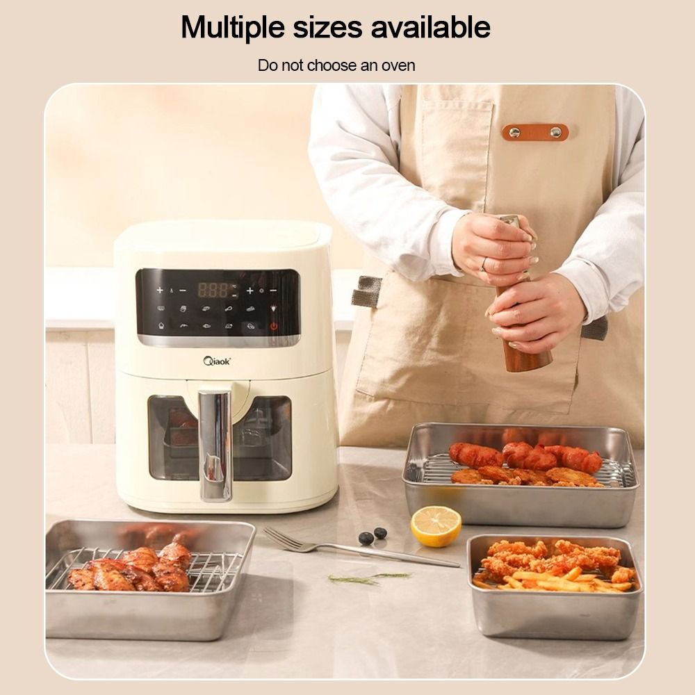 Round Square Cooking Rack With - đánh giá và giá Deep Fryer Stainless