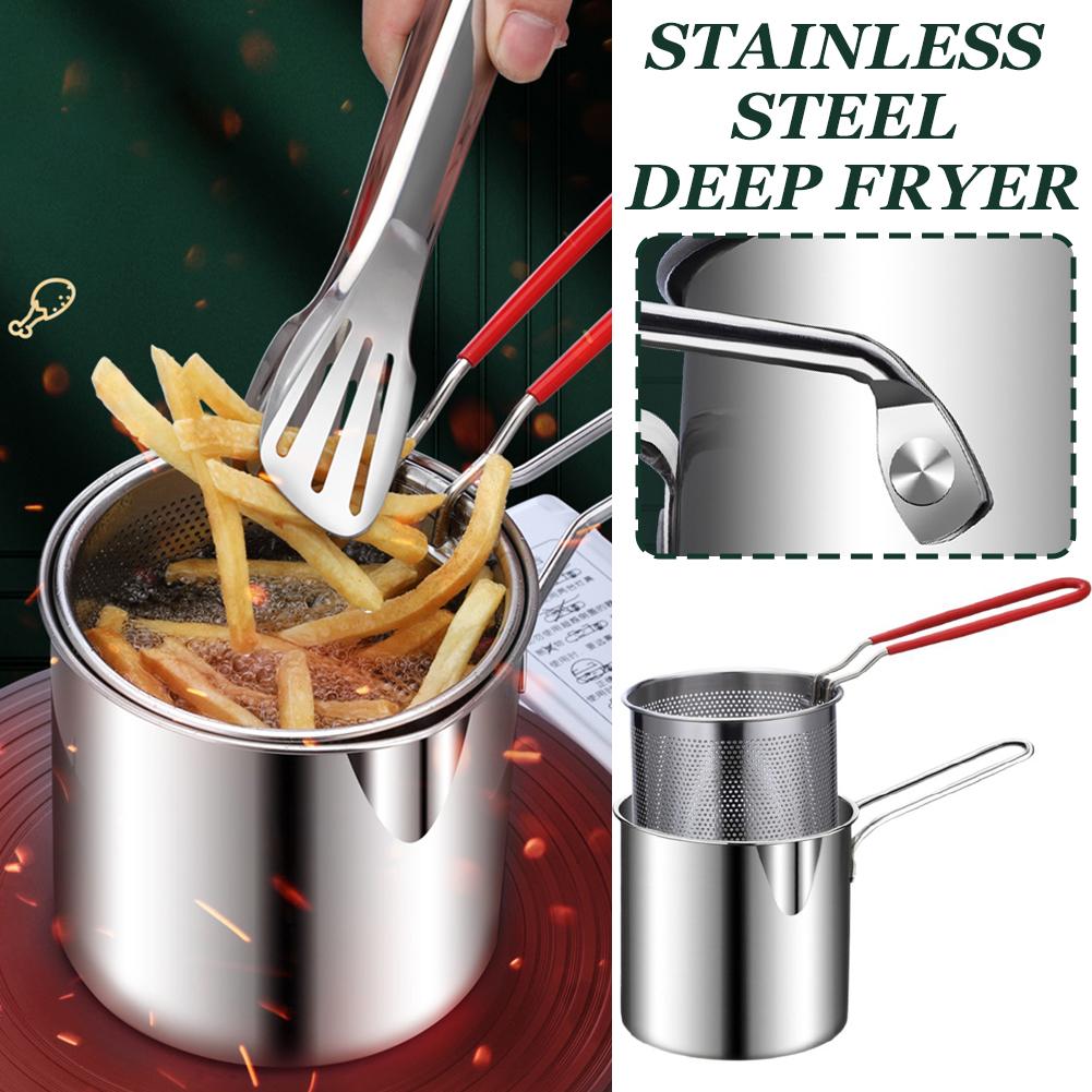 Stainless Steel Deep Frying Po - đánh giá và giá Deep Fryer Stainless