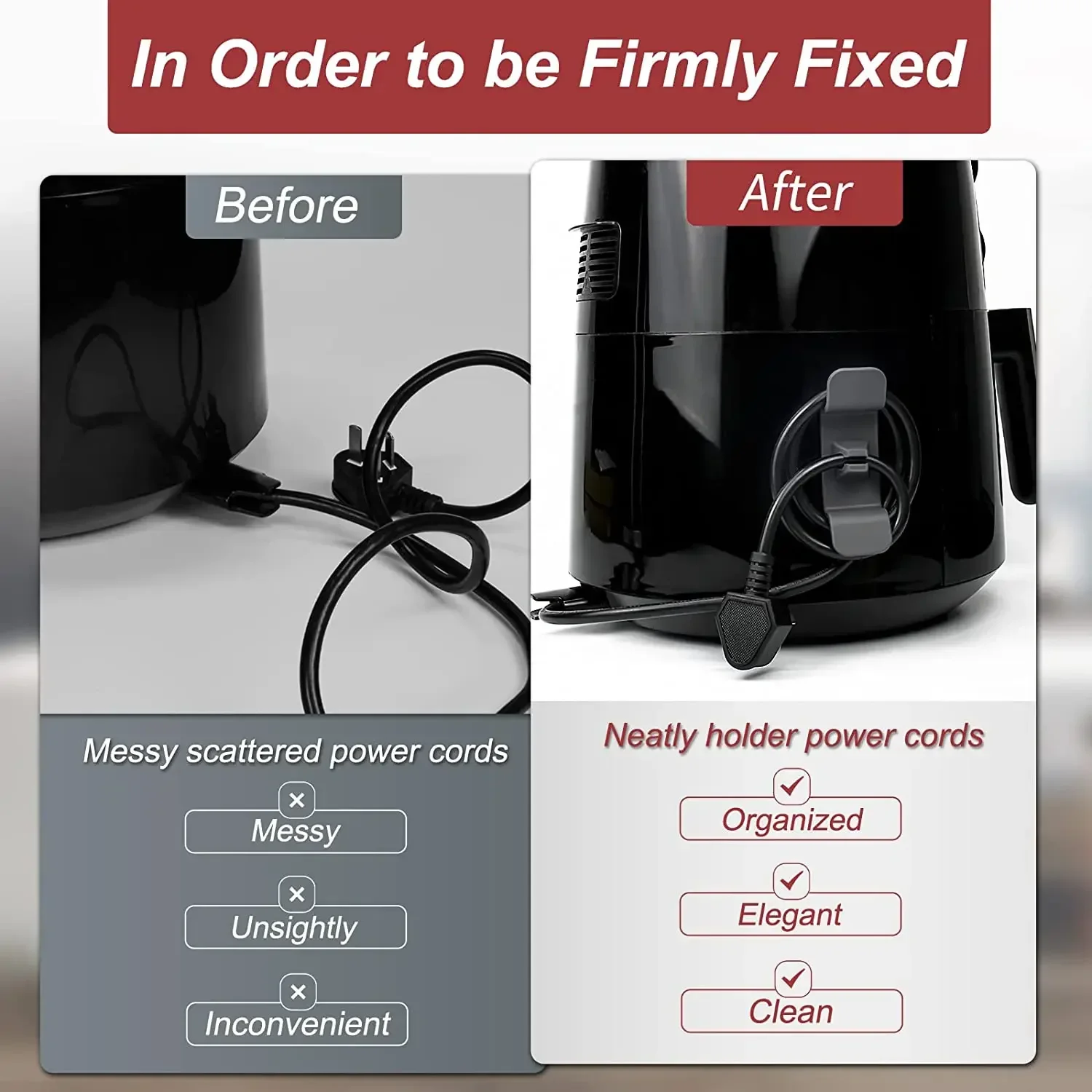 Cord Wrapper Cable Holder Clip - đánh giá và giá Kitchen Appliances Electronics