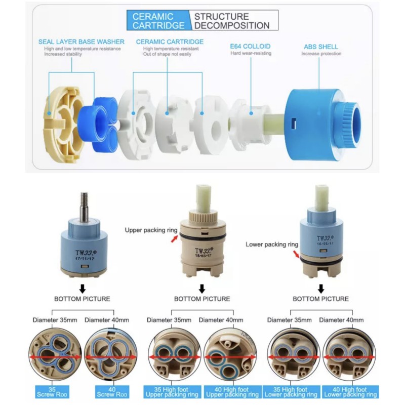 Vòi Nước Trộn Ống Van 25 MM/35 - đánh giá và giá Kitchen Appliances Electronics